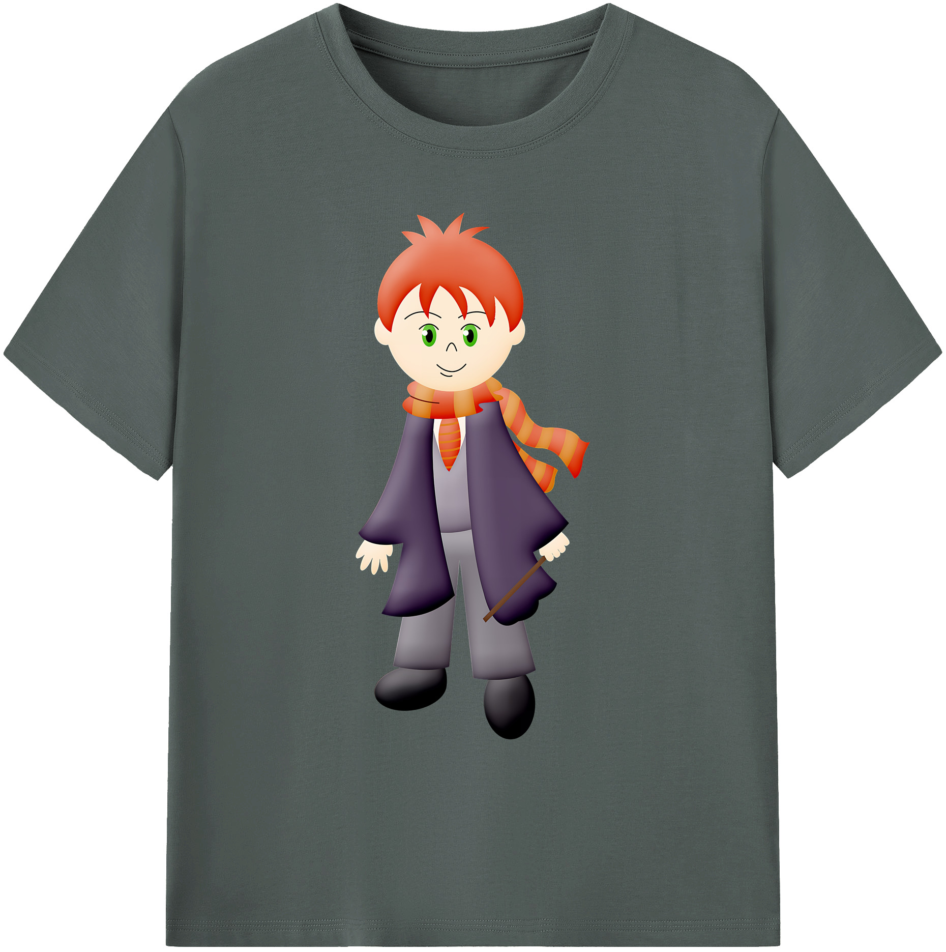 （画像用） Harry Potter ハリー・ポッターシリーズ 綿100％ メンズ半袖Tシャツ｜肌触りやわらか＆通気性